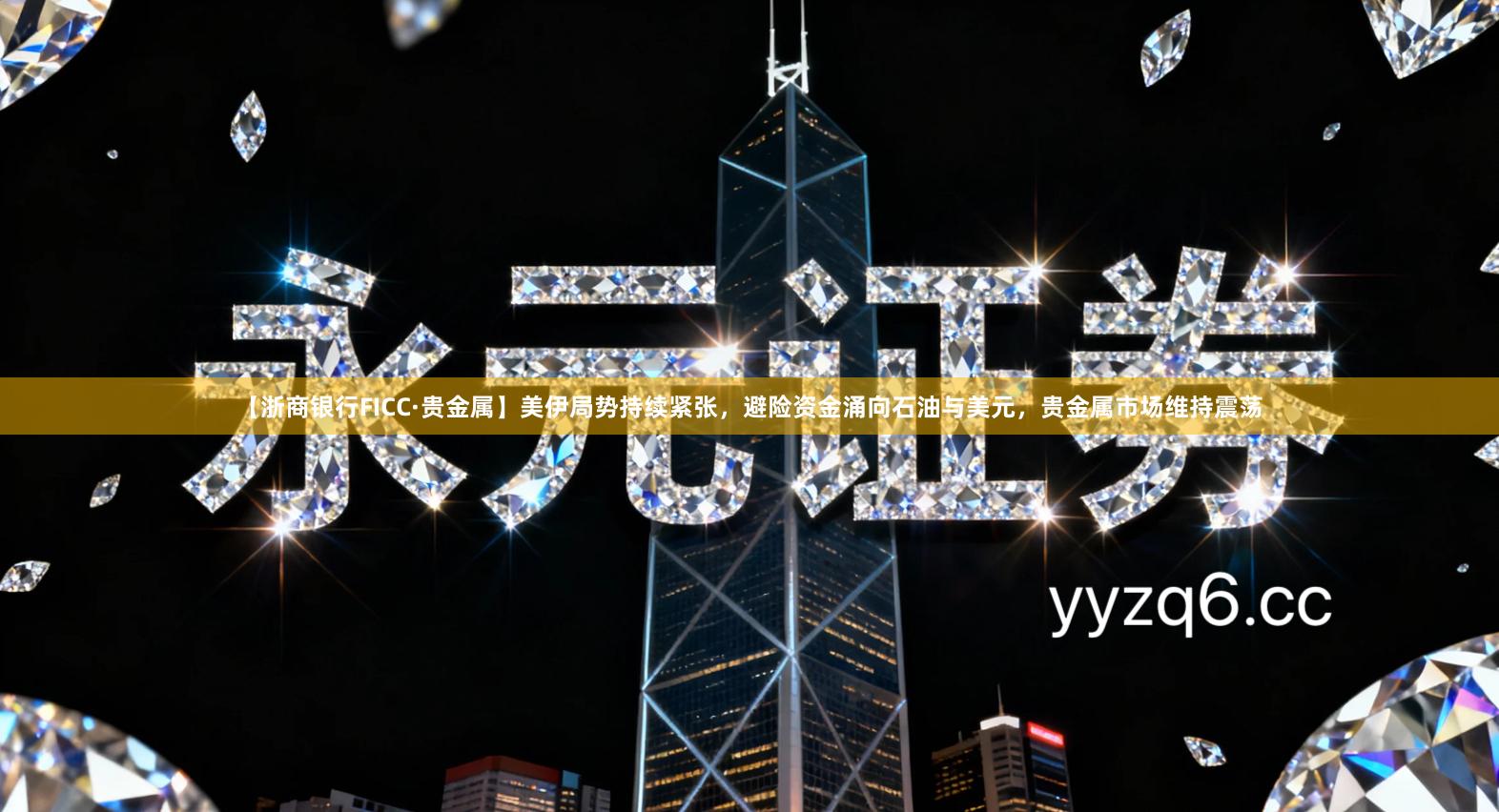 【浙商银行FICC·贵金属】美伊局势持续紧张，避险资金涌向石油与美元，贵金属市场维持震荡